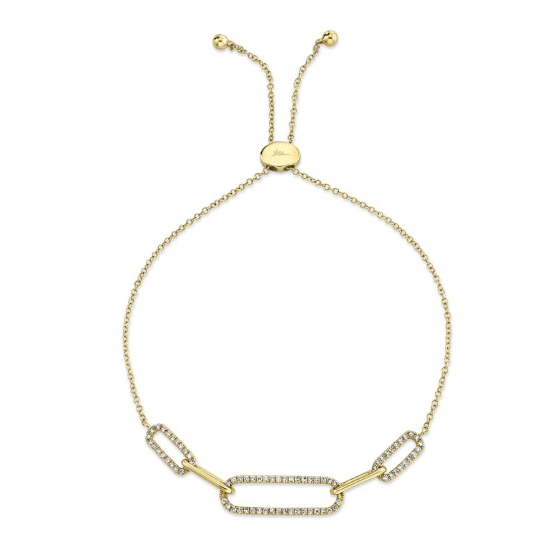 SC55011657 14K Yellow Gold Bolo Bracelet from the Kate Collection