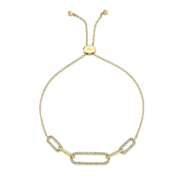 SC55011657 14K Yellow Gold Bolo Bracelet from the Kate Collection