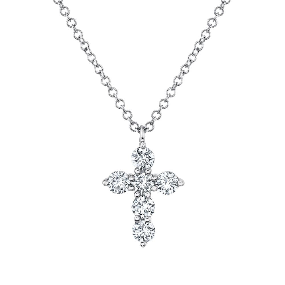 SC55021390 14K White Gold Fashion Necklace from the Gia Collection