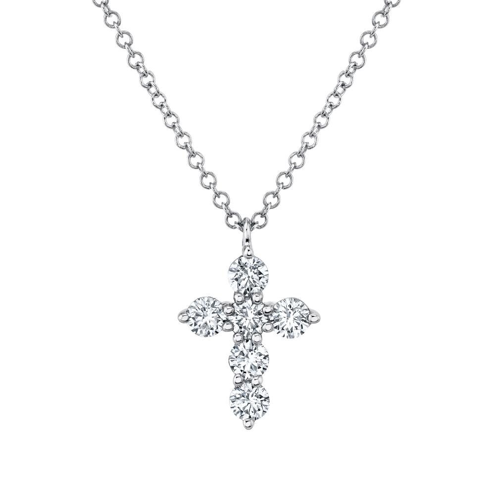 SC55021390 14K White Gold Fashion Necklace from the Gia Collection