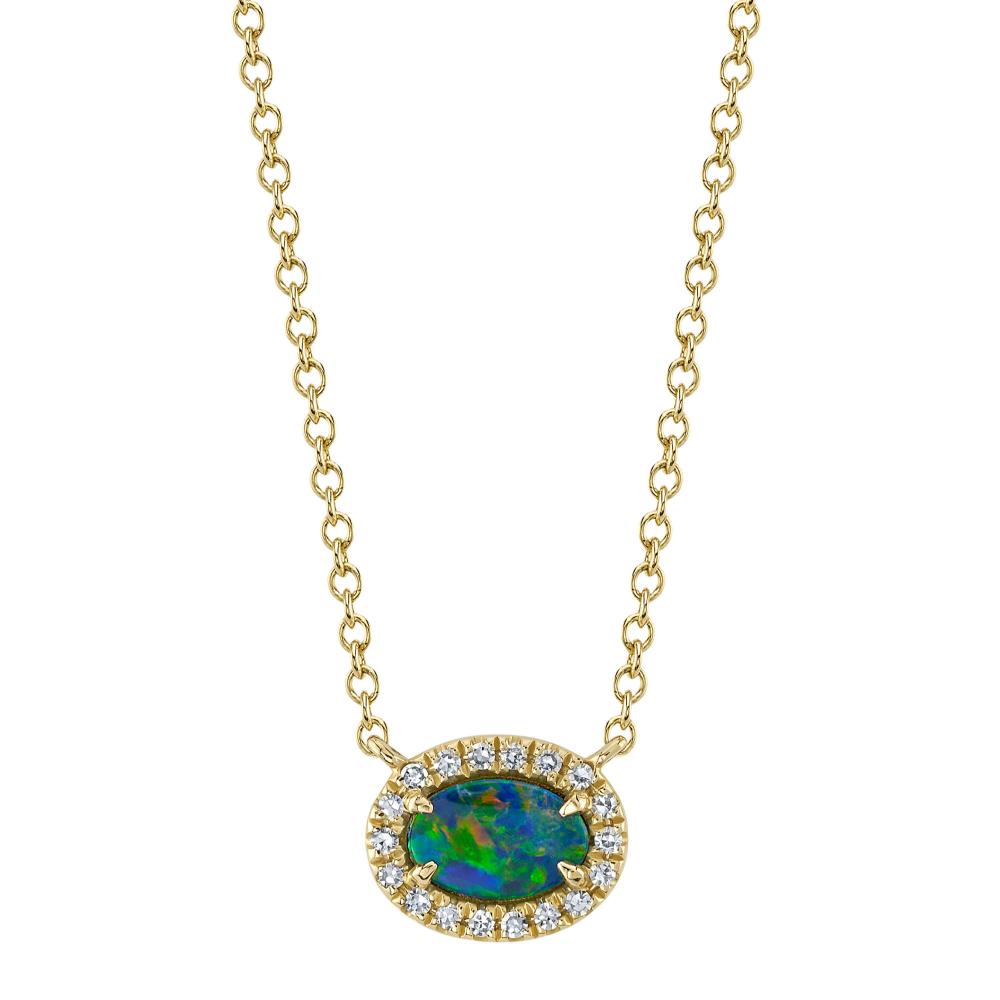 SC55022506 14K Yellow Gold Fashion Necklace from the Color Collection