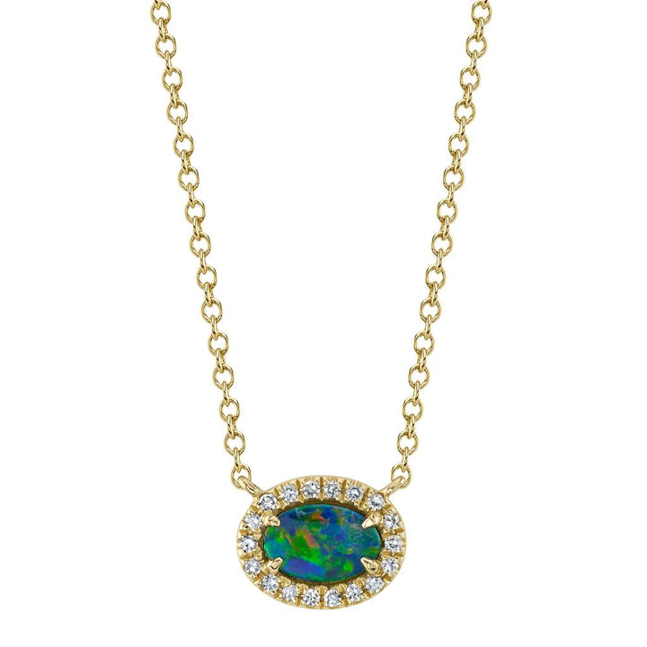 SC55022506 14K Yellow Gold Fashion Necklace from the Color Collection