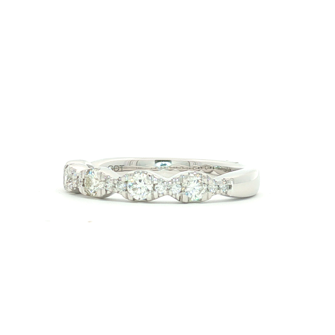 Diamond Wedding Bands  -  Women'
