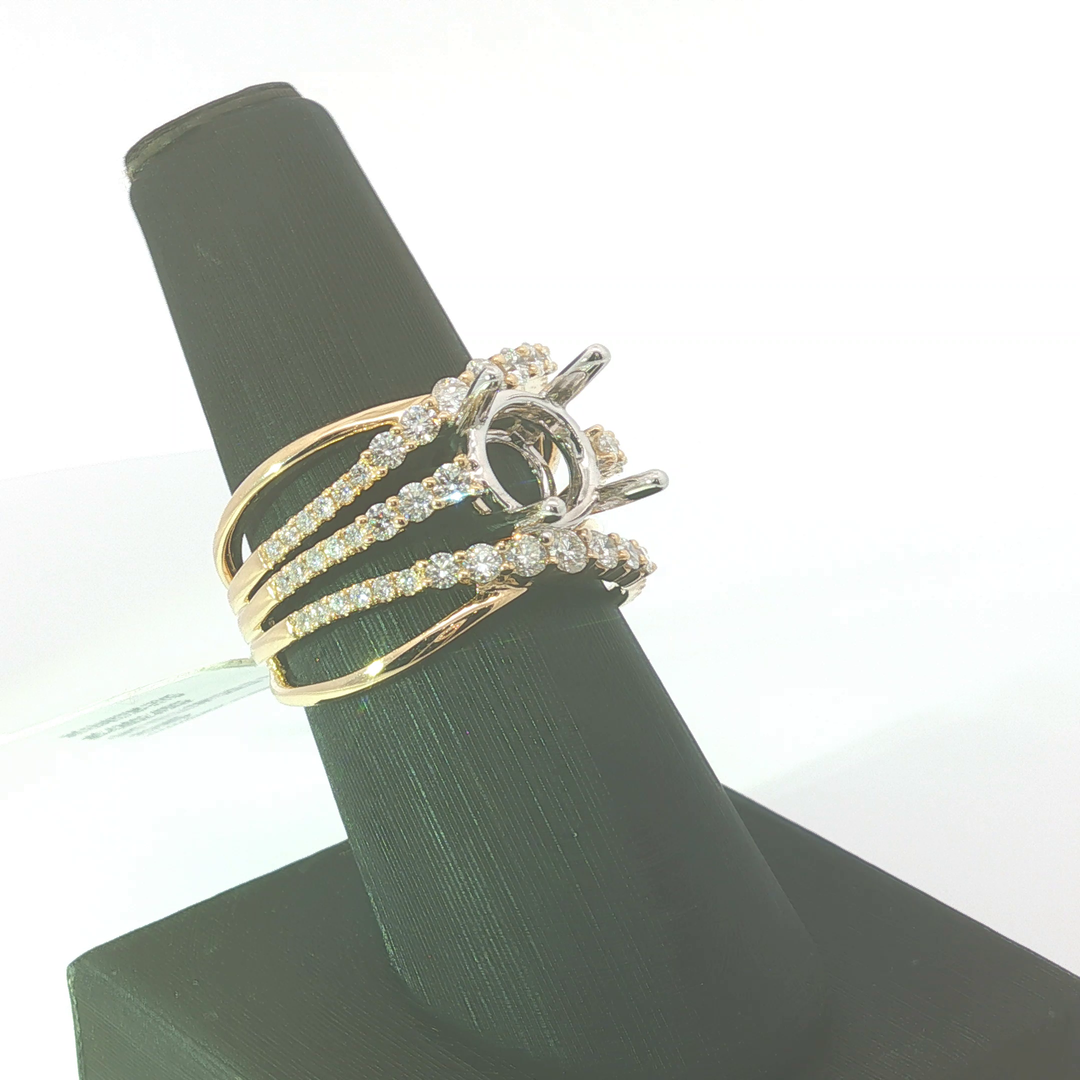 Diamond Semi-Mount Ring