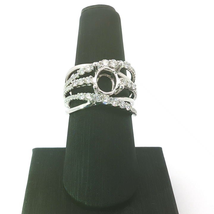 Diamond Semi-Mount Ring