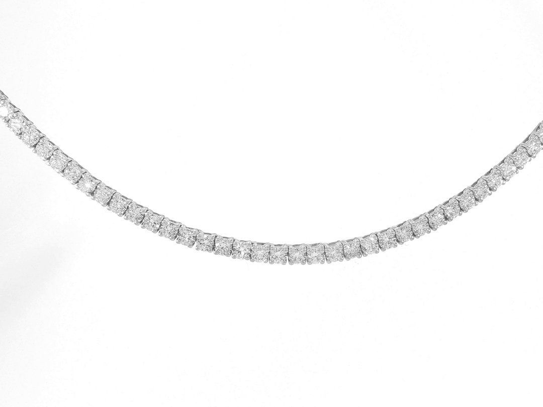 LAB-GROWN DIAMOND TENNIS NECKLACE