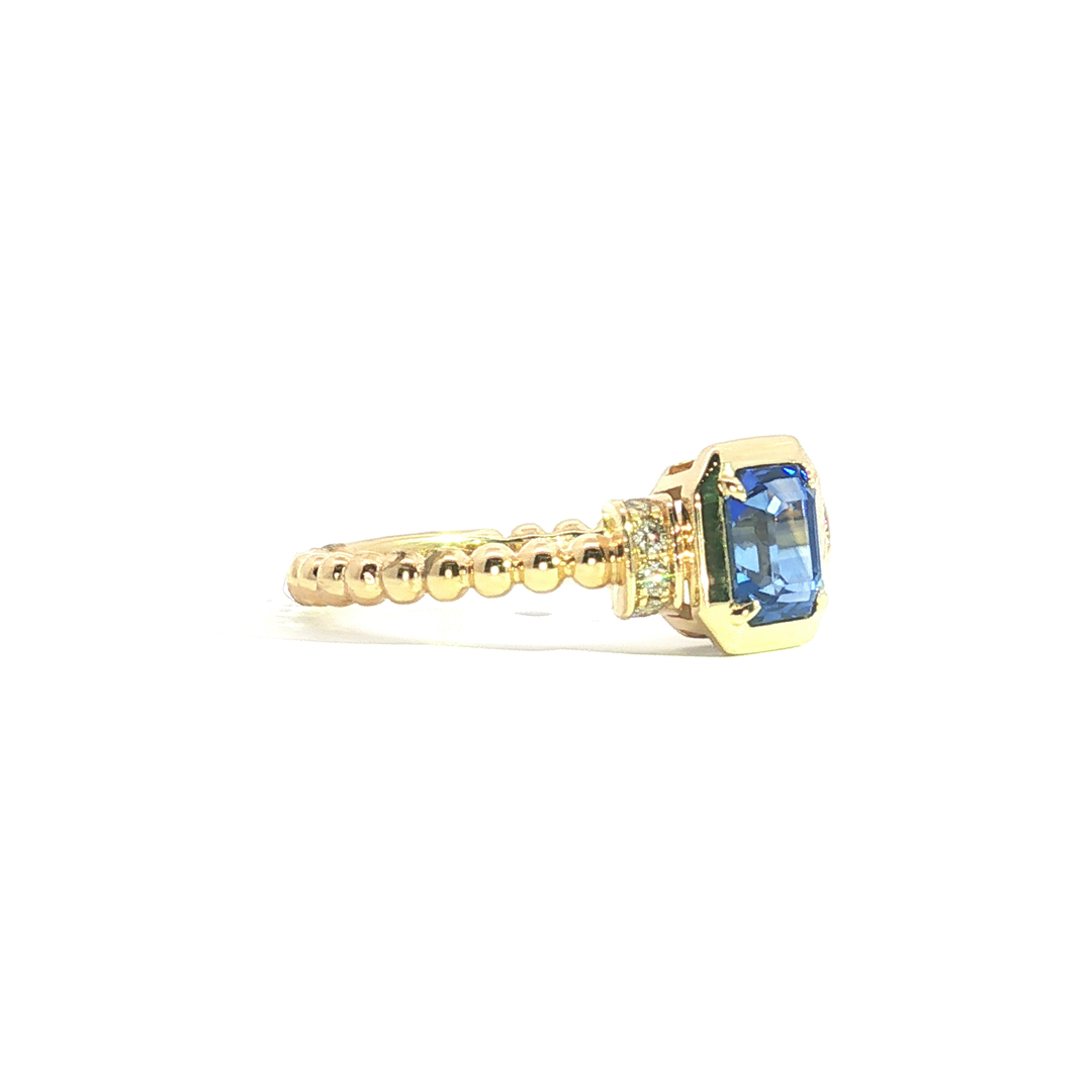 Colored Stone Rings  -  Women'
