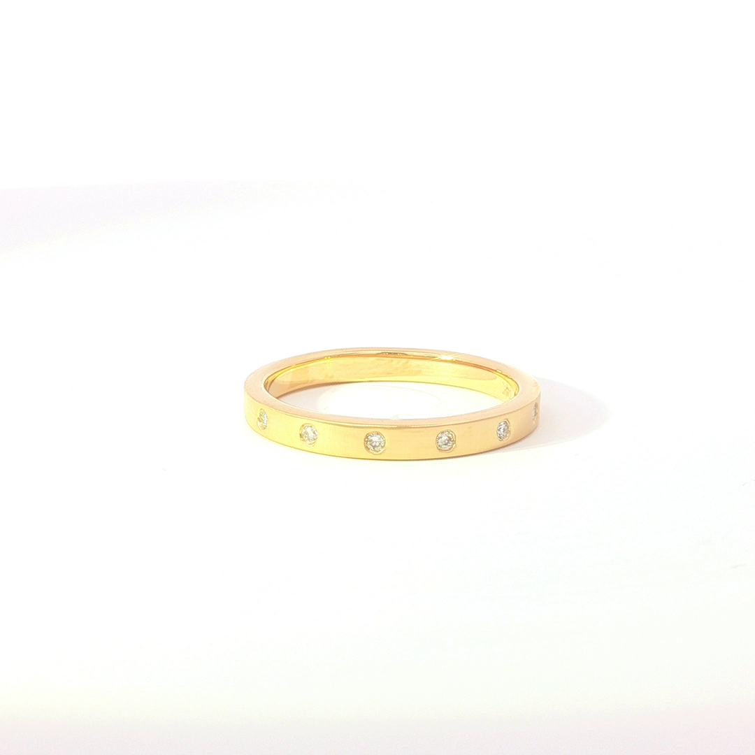 Diamond Wedding Bands  -  Women'