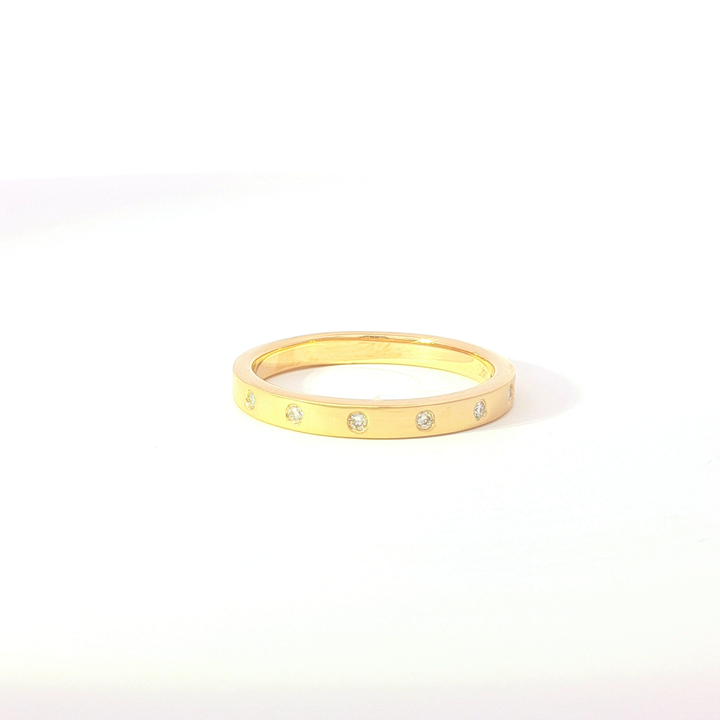 Diamond Wedding Bands  -  Women'