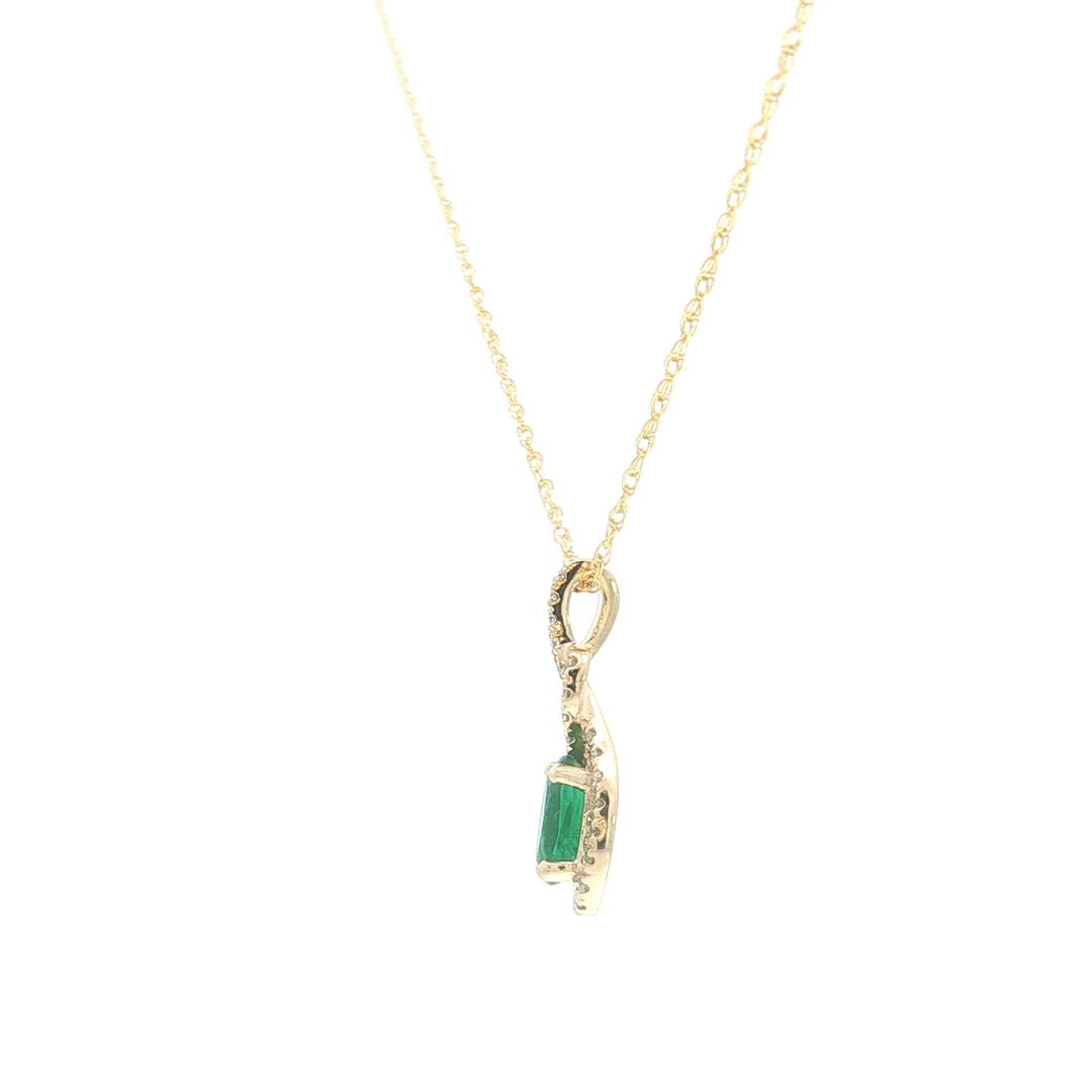 Colored Stone Pendant