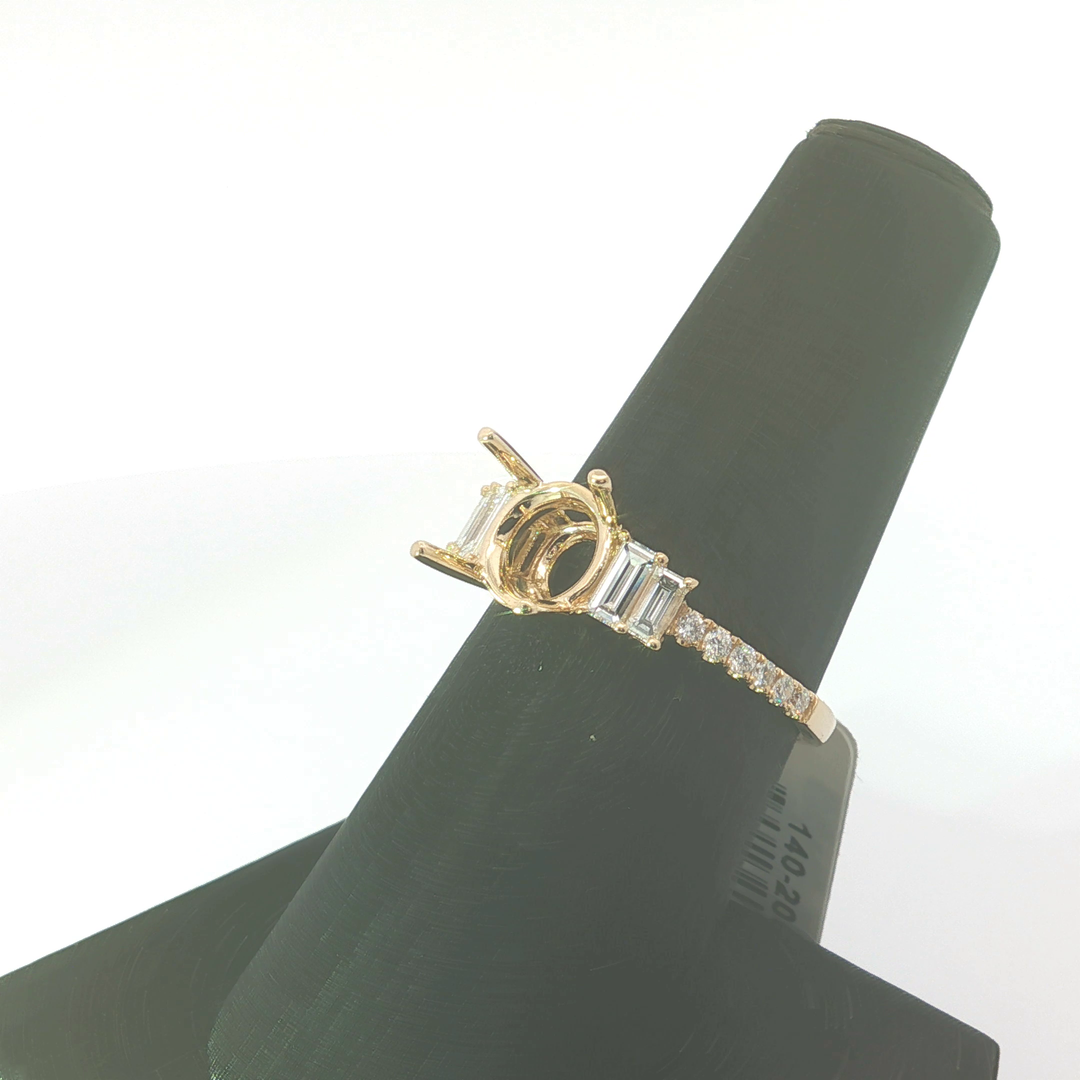 Diamond Semi-Mount Ring