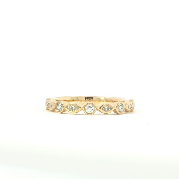 Diamond Wedding Bands  -  Women'