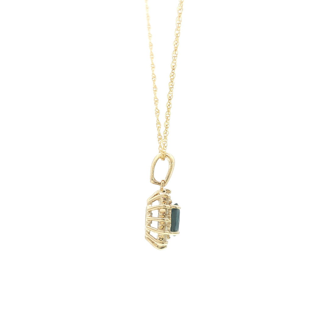 Colored Stone Pendant