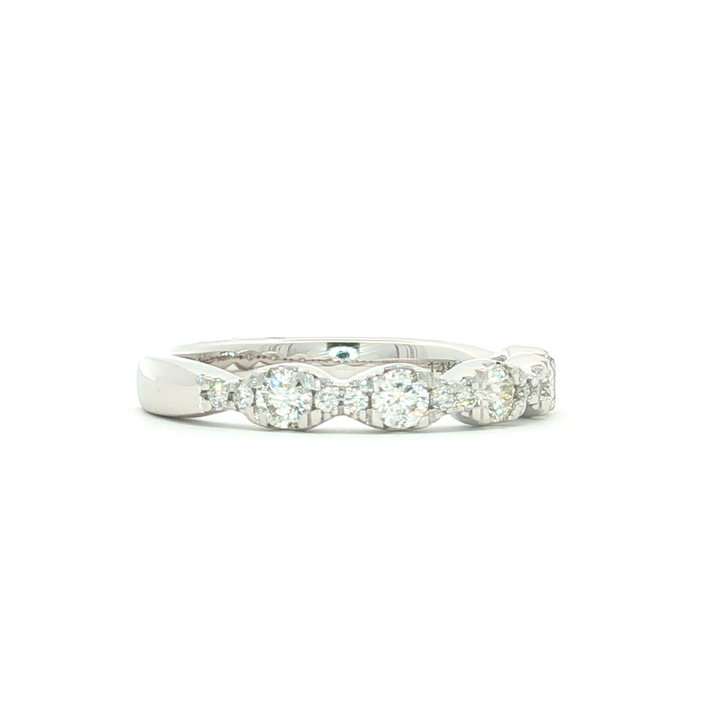 Diamond Wedding Bands  -  Women'