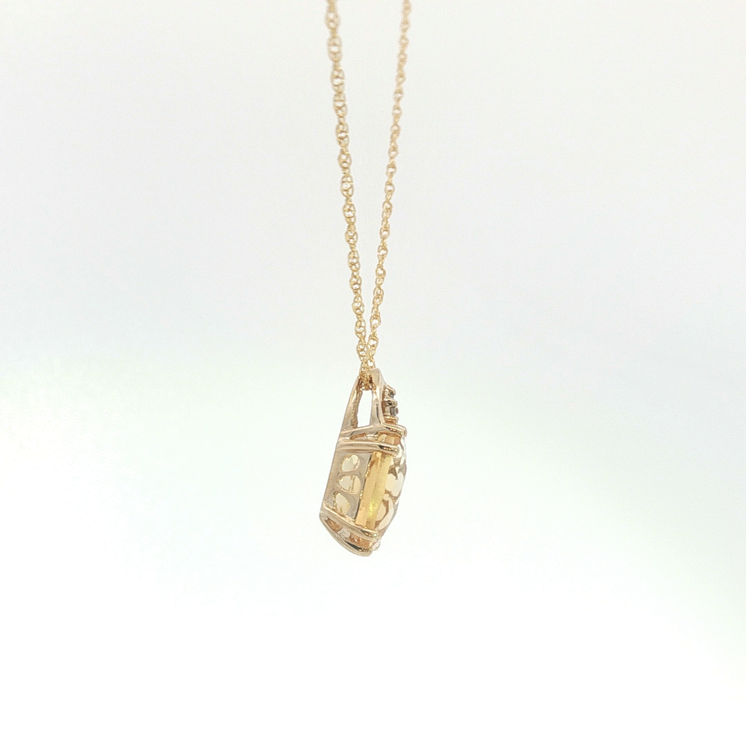 Colored Stone Pendant