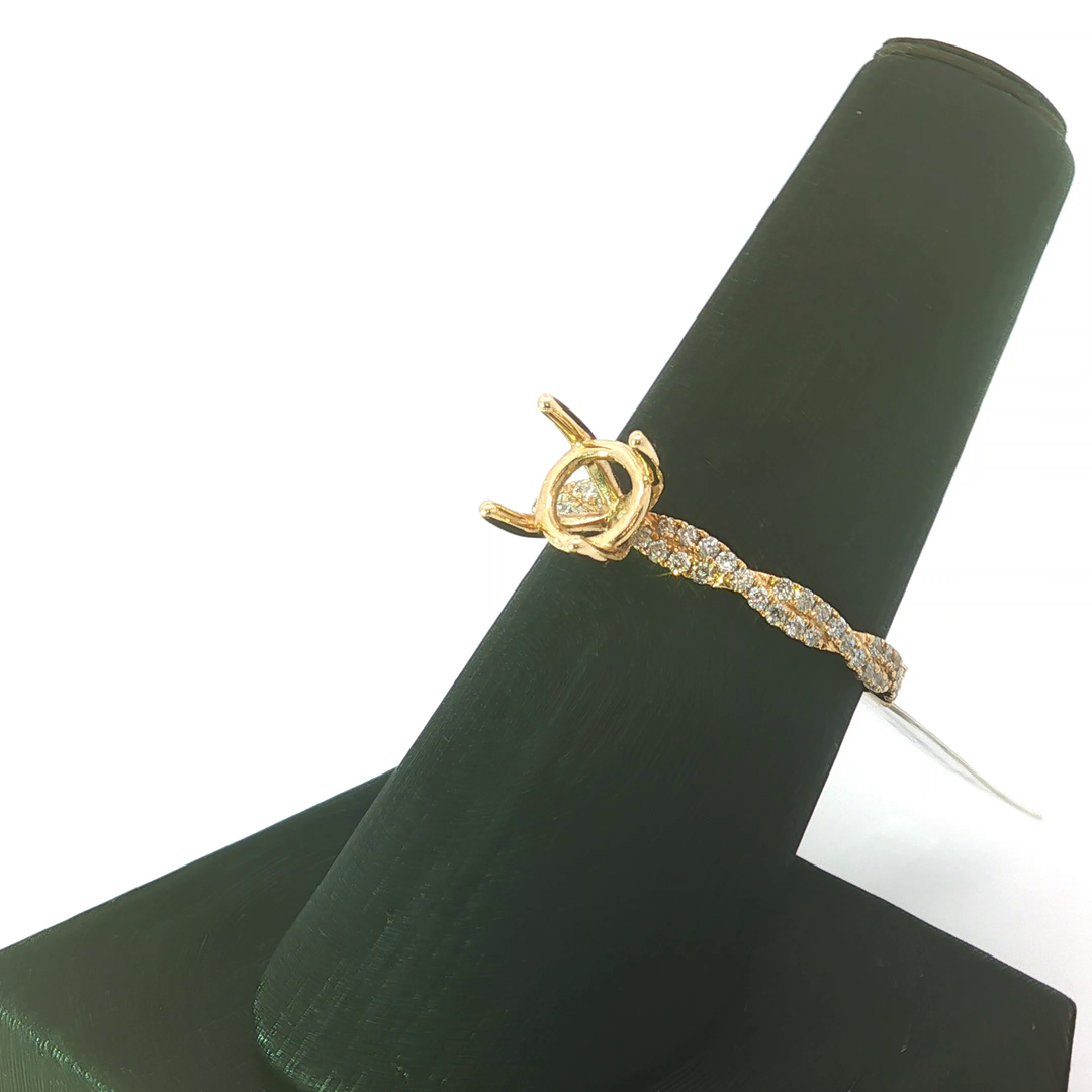 Diamond Semi-Mount Ring