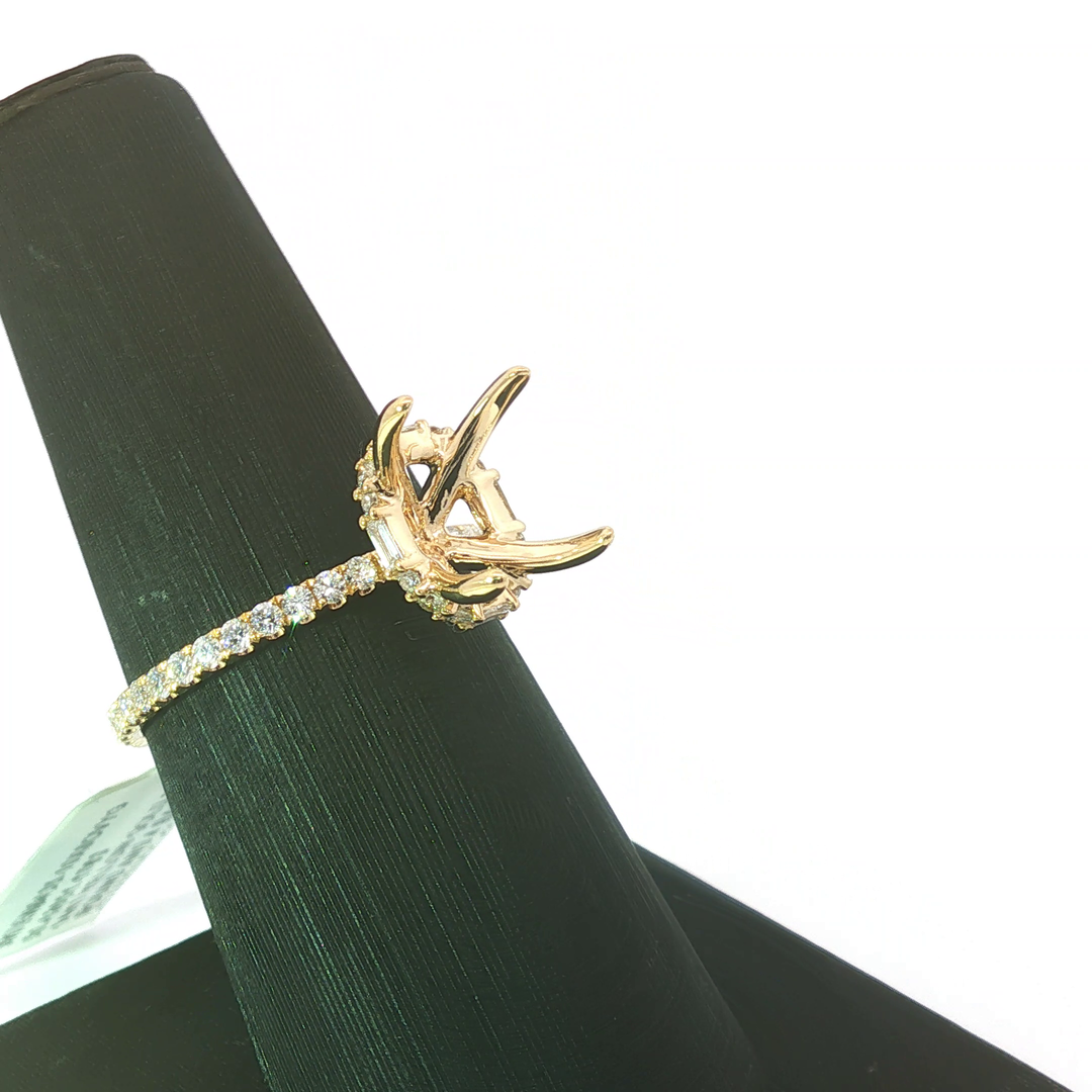 Diamond Semi-Mount Ring