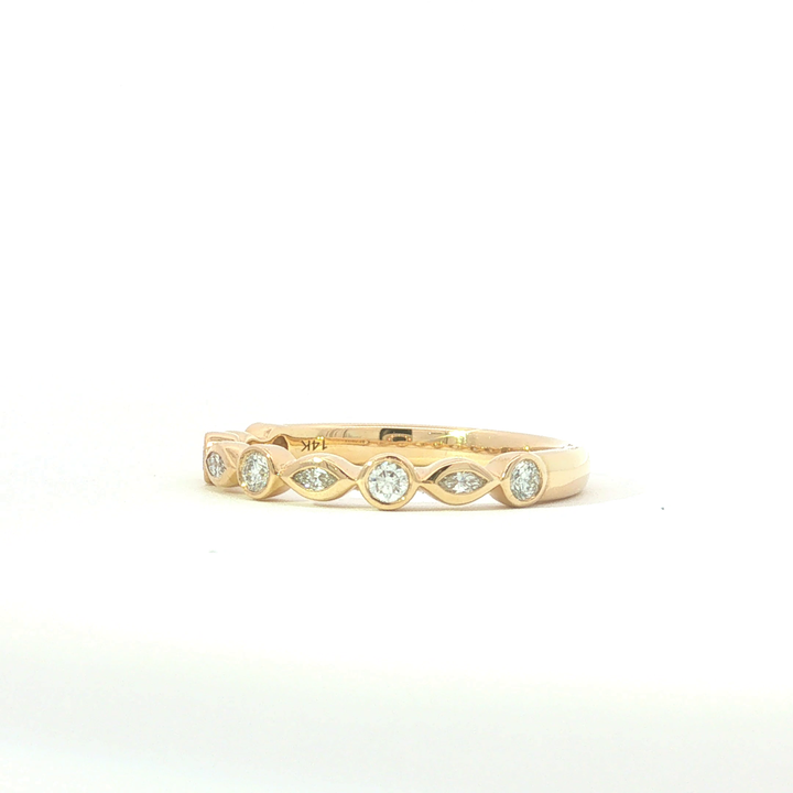 Diamond Wedding Bands  -  Women'
