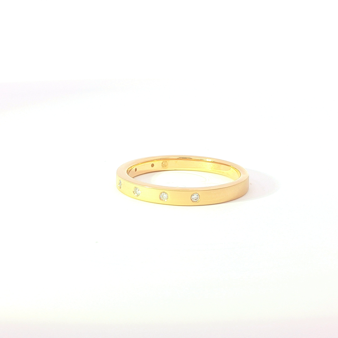 Diamond Wedding Bands  -  Women'