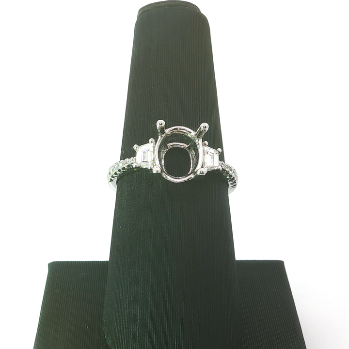 Diamond Semi-Mount Ring