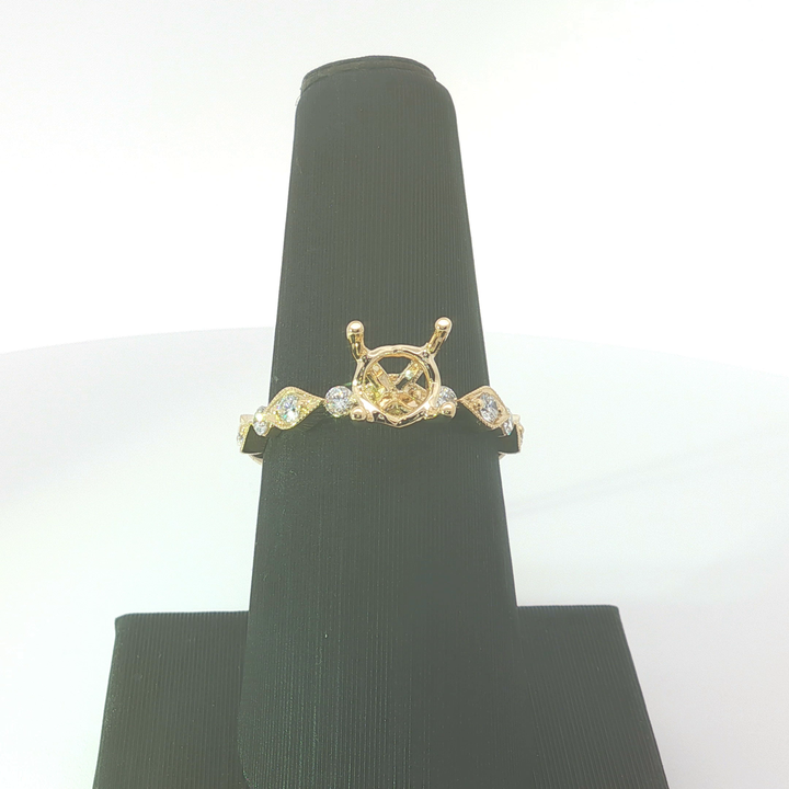 Diamond Semi-Mount Ring