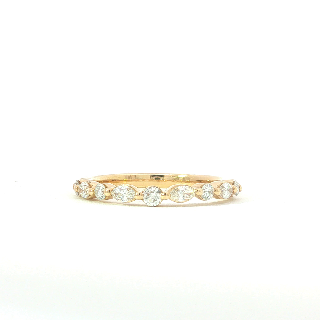 Diamond Wedding Bands  -  Women'