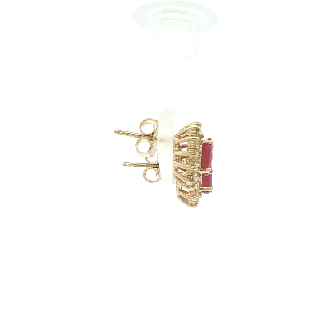 Colored Stone Earring