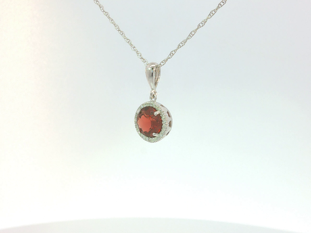 Colored Stone Pendant