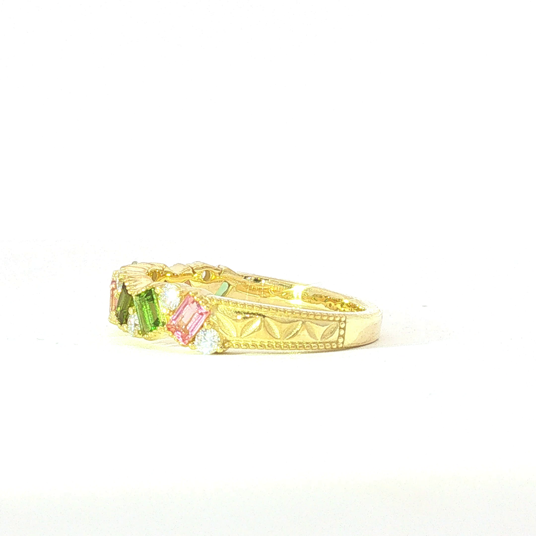 Colored Stone Rings  -  Women'
