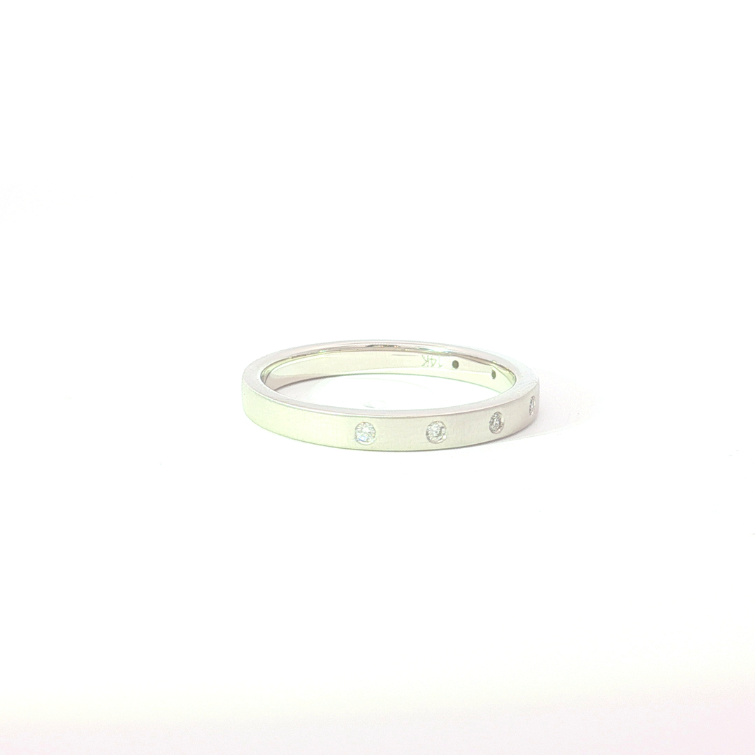Diamond Wedding Bands  -  Women'