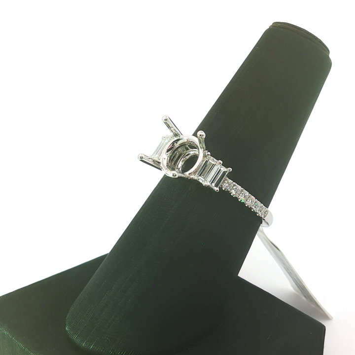Diamond Semi-Mount Ring