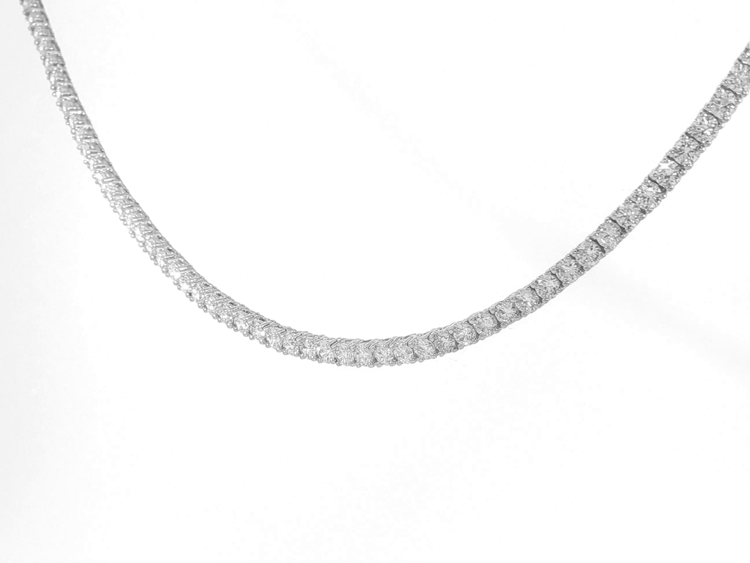 LAB-GROWN DIAMOND TENNIS NECKLACE