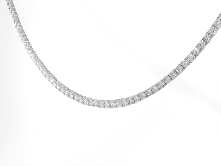 LAB-GROWN DIAMOND TENNIS NECKLACE