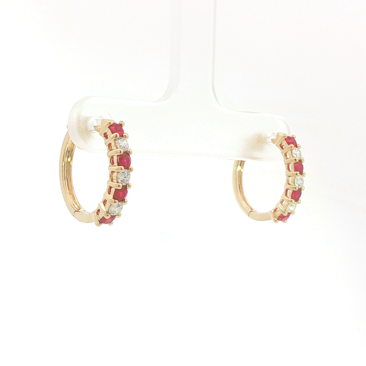 Colored Stone Earring