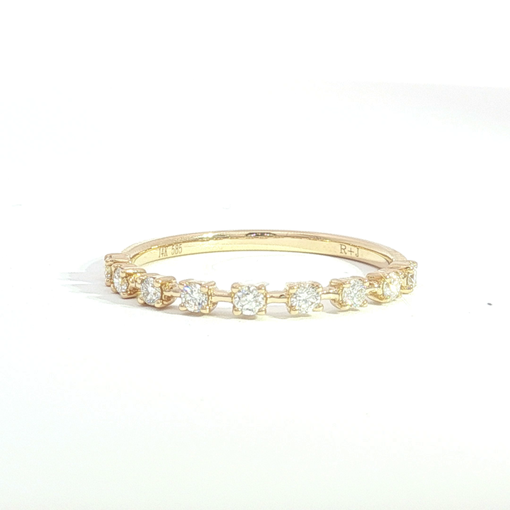 Diamond Wedding Bands  -  Women'