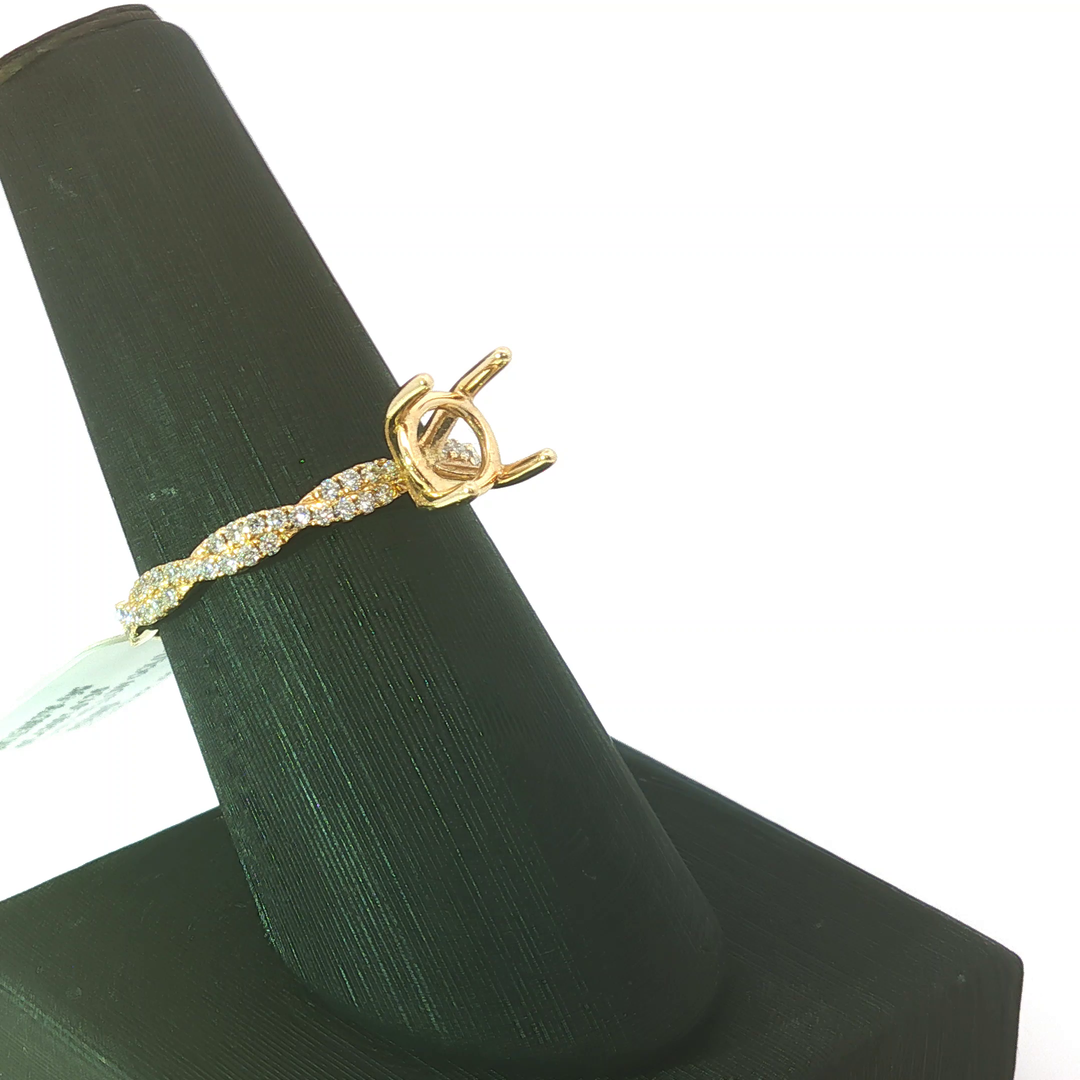 Diamond Semi-Mount Ring