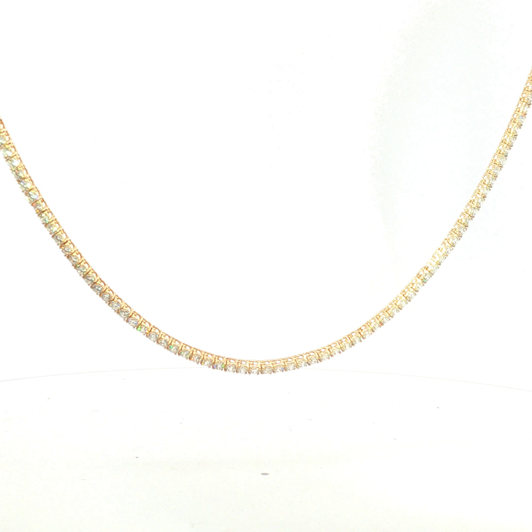 LAB DIA NECKLACE
