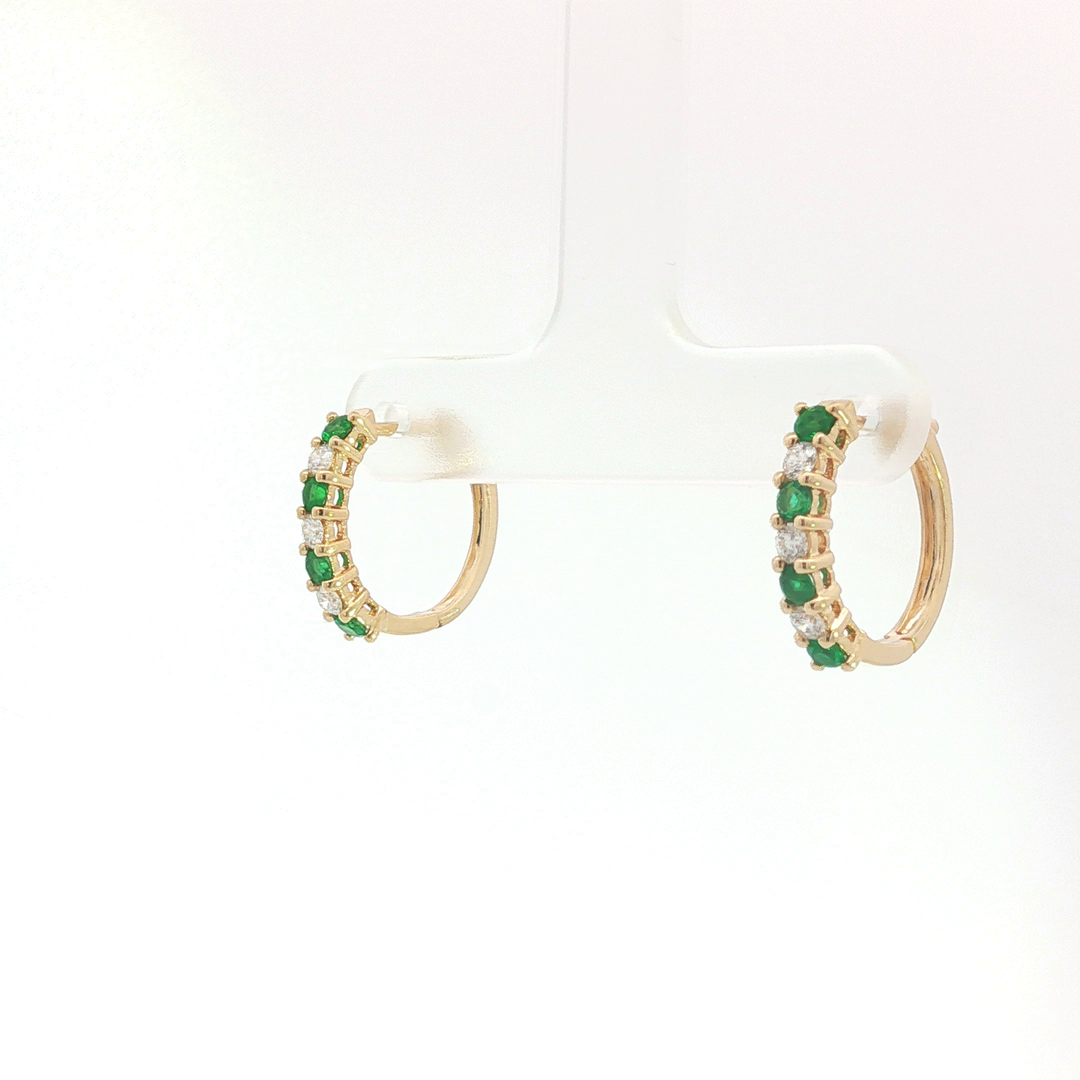 Colored Stone Earring