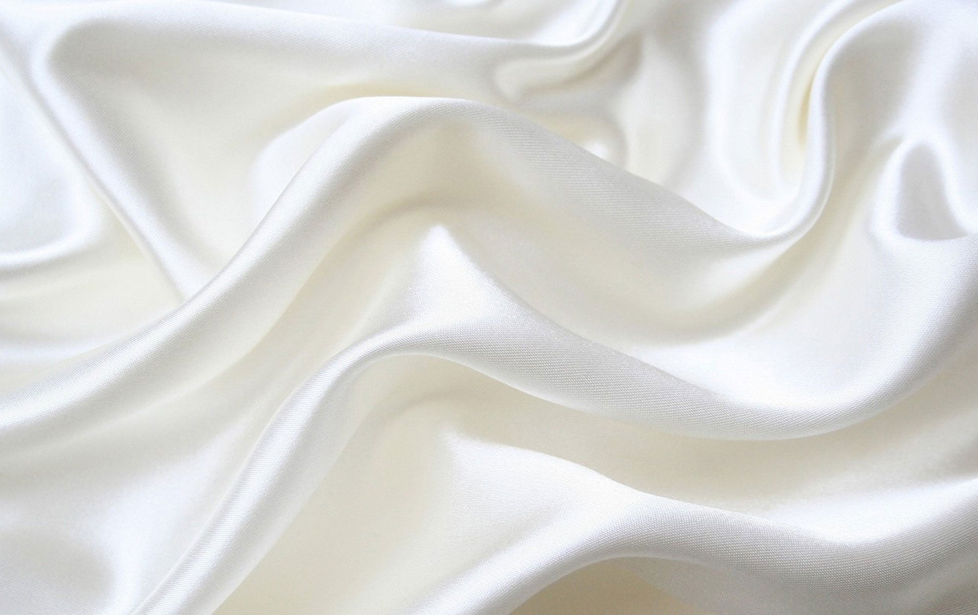 white satin fabric