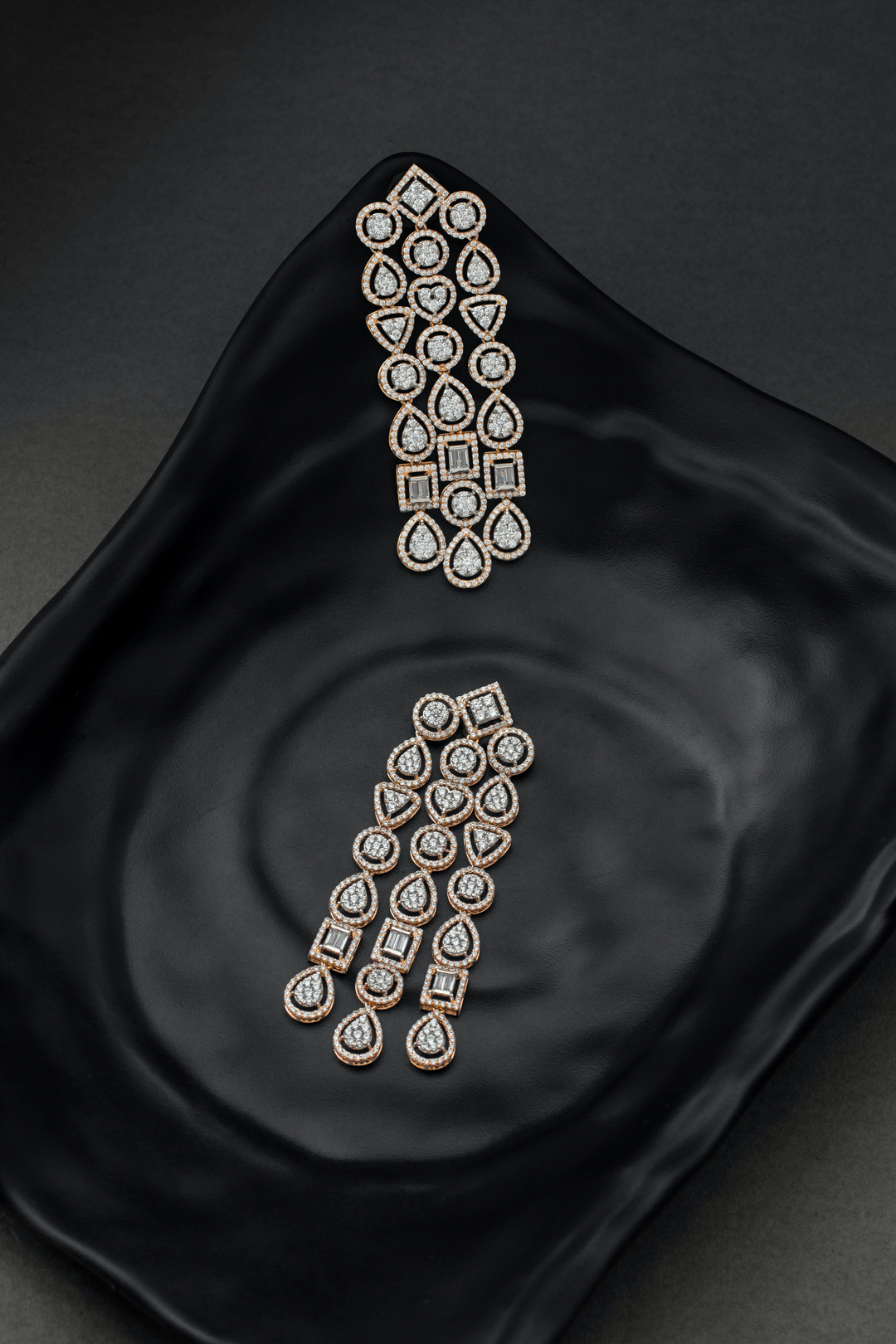 custom diamond earrings