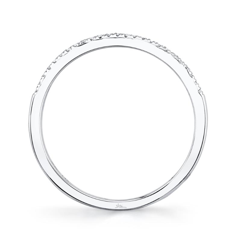 SC55002542 14K White Gold Fashion Band from the Kate Collection