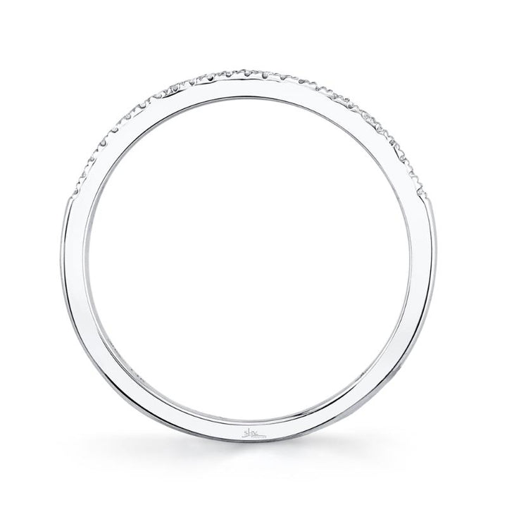 SC55002542 14K White Gold Fashion Band from the Kate Collection