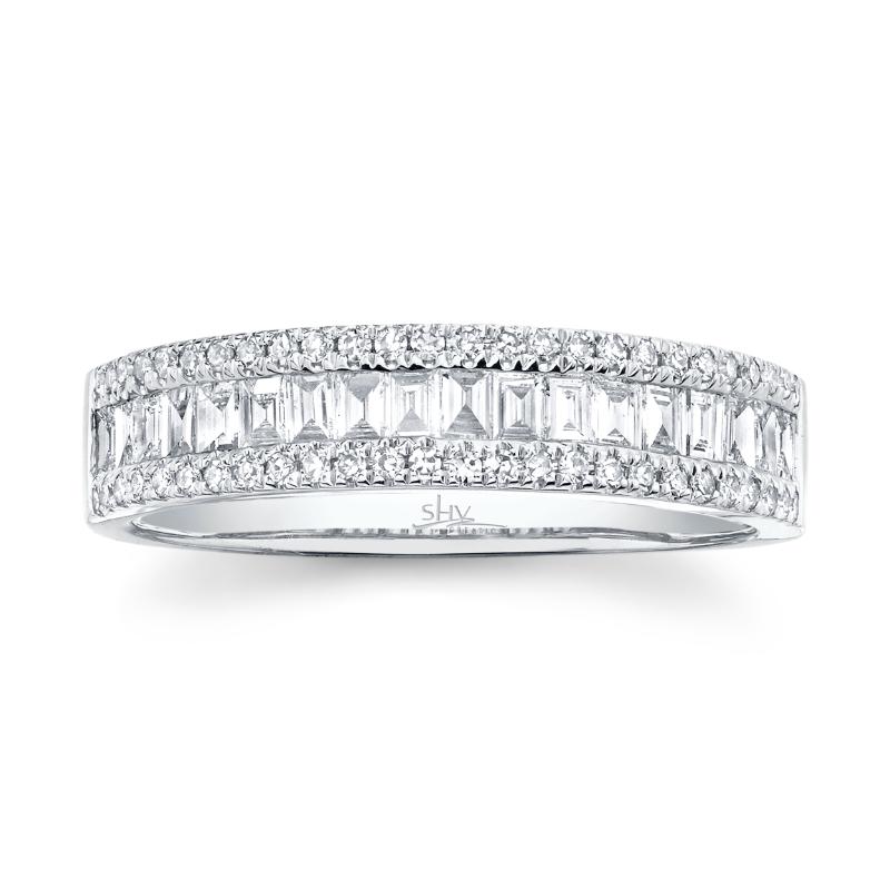 SC55004917 14K White Gold Fashion Band from the Kate Collection