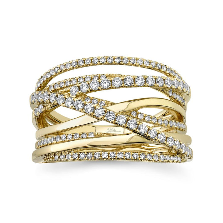 SC55005591 14K Yellow Gold Fashion Ring from the Kate Collection