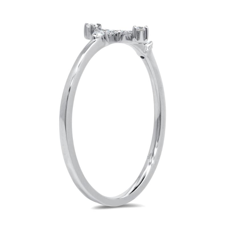 SC55008654 14K White Gold Fashion Ring from the Kate Collection