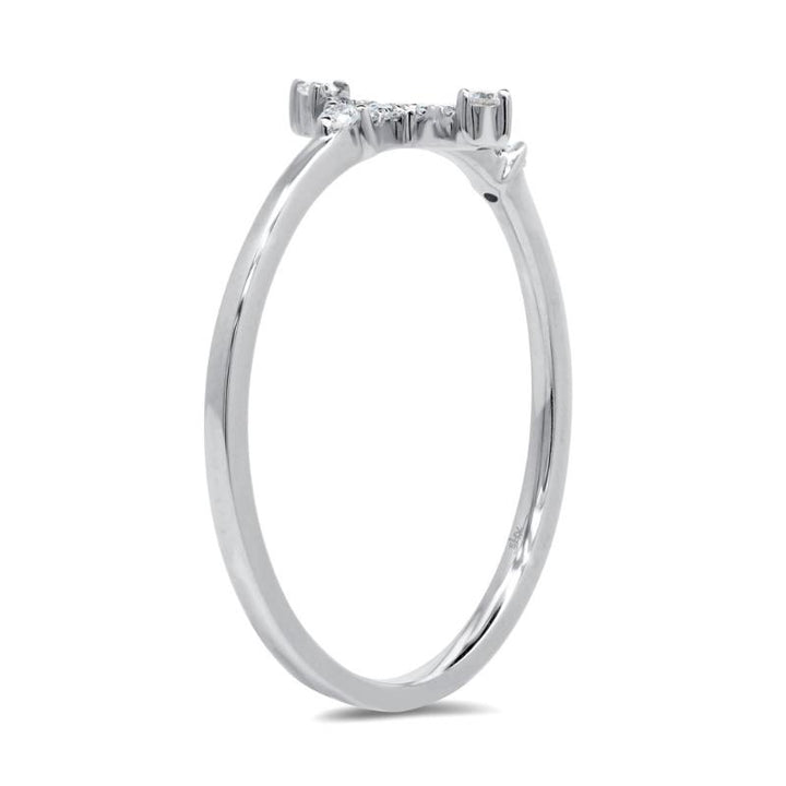 SC55008654 14K White Gold Fashion Ring from the Kate Collection