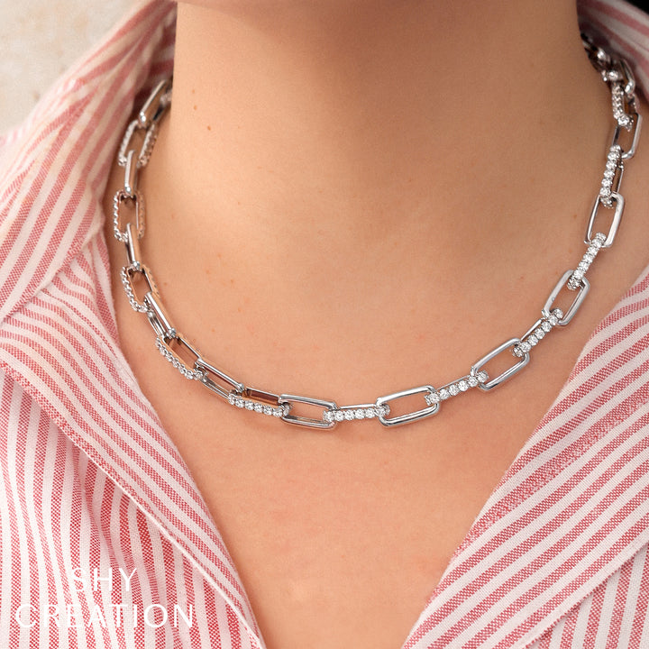 SC55021878Z18 14K Yellow Gold Link Necklace from the Kate Collection