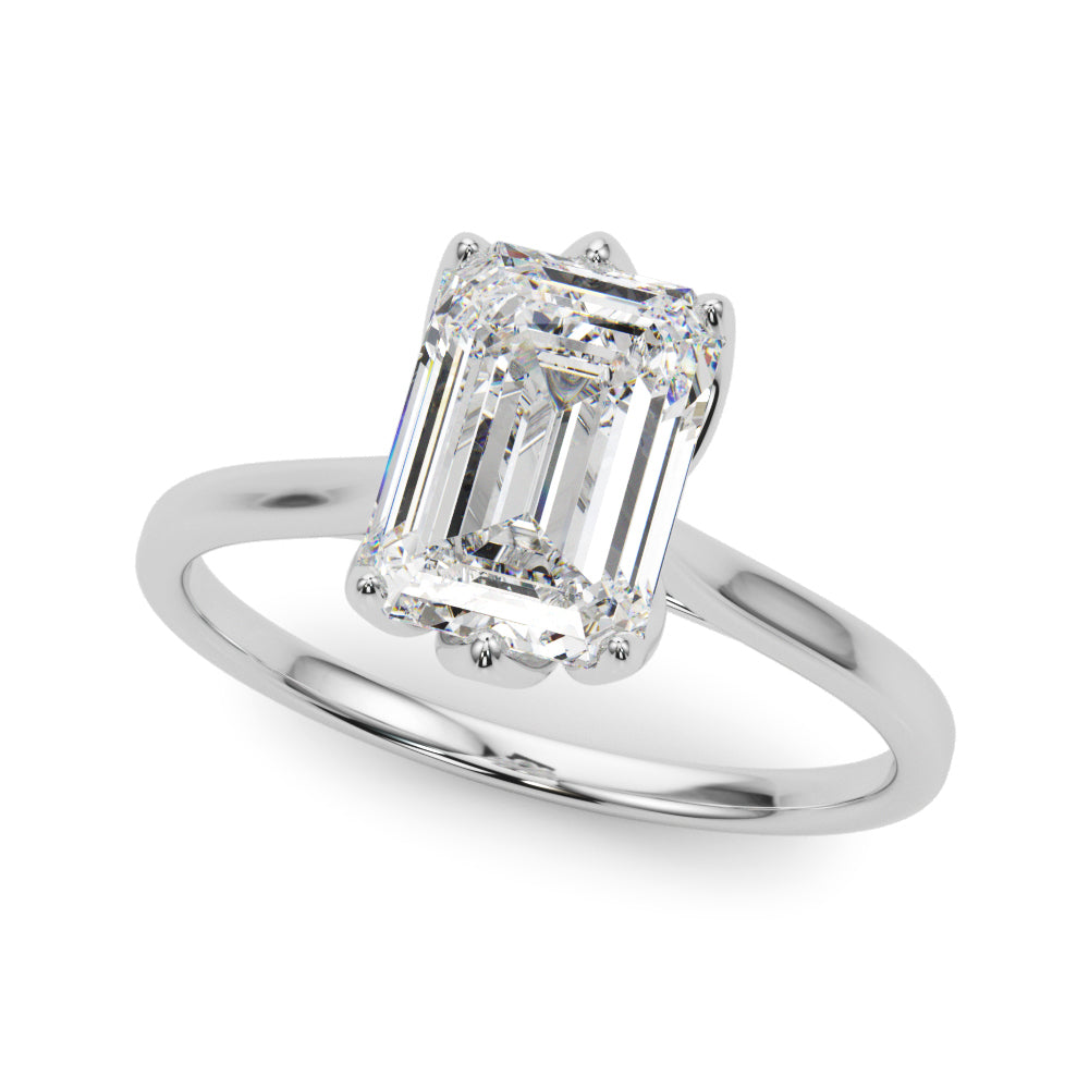 SOLITAIRE EMERALD CUT