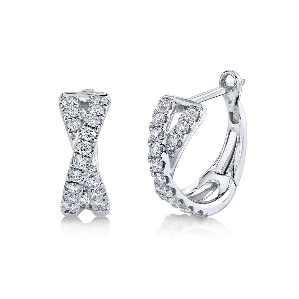 DIAMOND HUGGIE EARRING