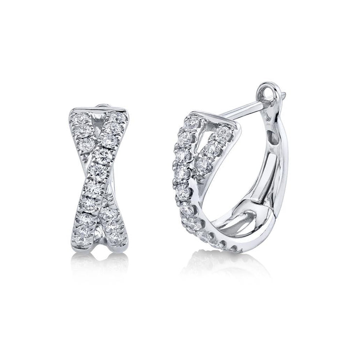 DIAMOND HUGGIE EARRING